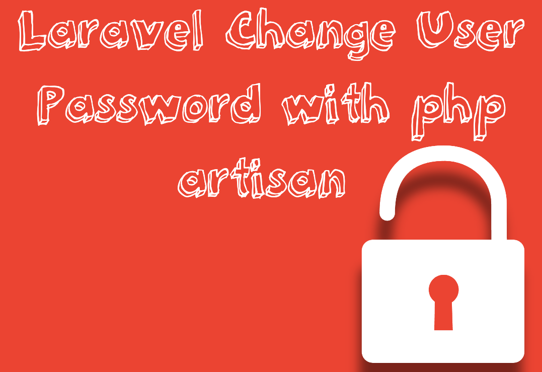 Laravel change user password with php artisan