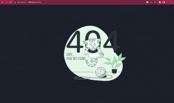 laravel custom 404 page